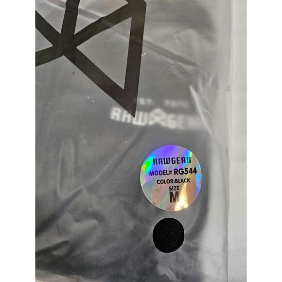 Raw Gear Men's Zip Up Sweater - Black - Picture 2 of 3